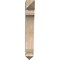 Ekena Millwork Legacy Arts & Crafts Rough Sawn Bracket, Douglas Fir, 4"W x 16"D x 28"H BKT04X16X28LEC03RDF - alternate 3